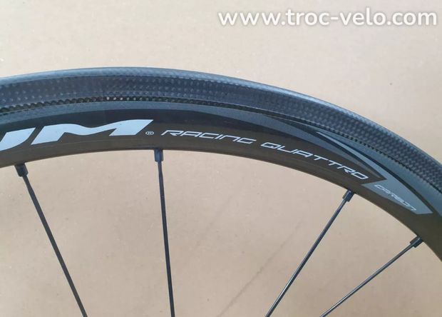 Paire de roues de vélo de route carbone Fulcrum Racing Quattro