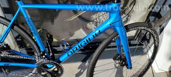 ORIGINE AXXOME GT carbone M. Shimano 105. 4 roues dont FULCRUM WIND 40 carbone - 4