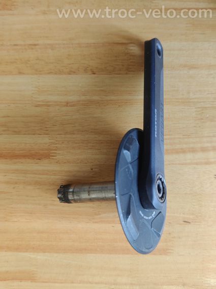 Manivelle droite Vegast 165mm + MAS spider + Axe 24mm - 2