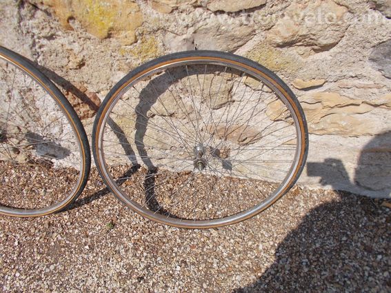 1 jeux de roues 700 de 1975 acier roulibre de 5 - 3