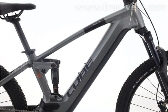 Produit Reconditionne Cube Stereo Hybrid Pro Velo Vtt Electrique Tres Bon Etat - 2