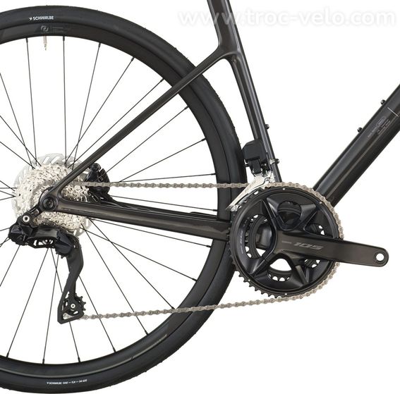 Velo De Route Scott Addict 40 Shimano 105 Di2 12v 700 Mm Noir 2026 T M 170 178   Velo D Exposition - 4