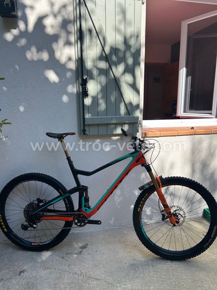 Chaussures VTT Scott Vertec BOA - Carbone / Néon Orange - EU 42 - Neuves