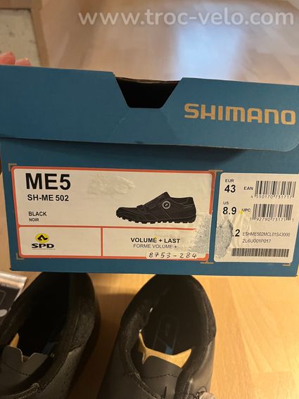 Chaussures VTT SHIMANO SH-ME 502 noir - 6