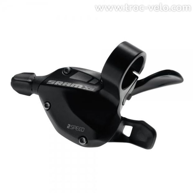 COMMANDE DE VITESSES GAUCHE SRAM X5 2X10 Double Trigger  - 1