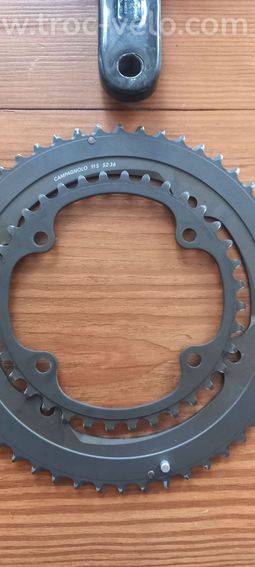 Pédalier Campagnolo H11 50 34 et des plateaux 52/36 - 8