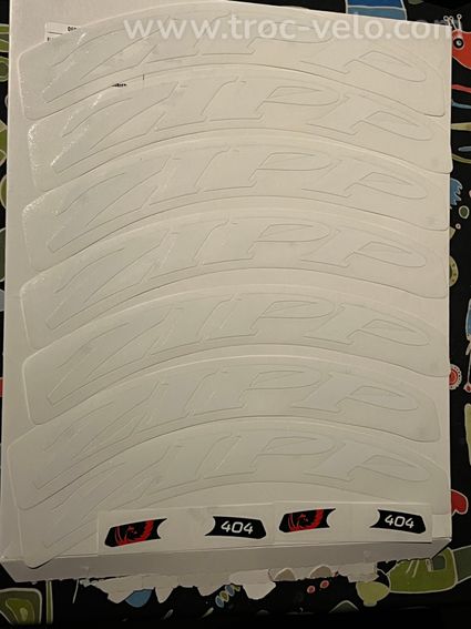 Stickers zipp pour paire de roues - 2