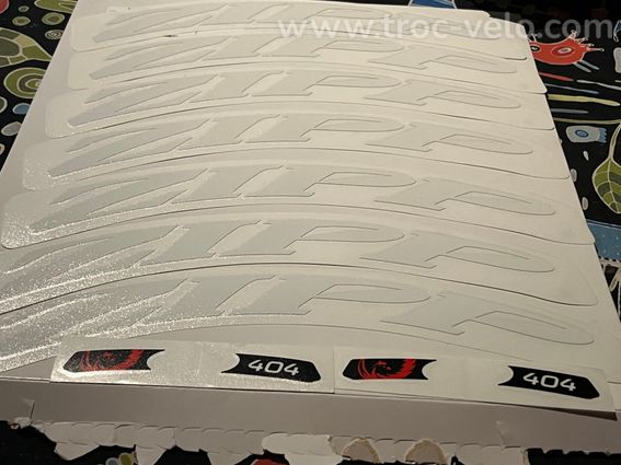 Stickers zipp pour paire de roues - 3