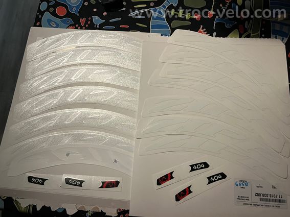 Stickers zipp pour paire de roues - 5