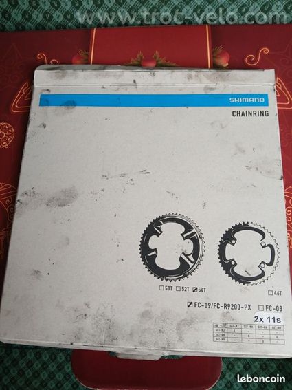 Plateaux Dura Ace 54 × 40 - 3