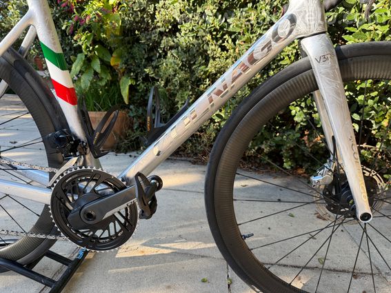 Velo route Colnago V3RS FROZEN edition Roue carbon  - 4