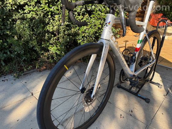 Velo route Colnago V3RS FROZEN edition Roue carbon  - 13