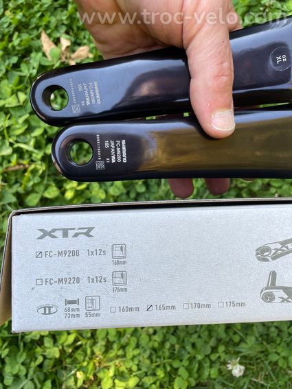 Pedalier XTR 9200 165mm - 3