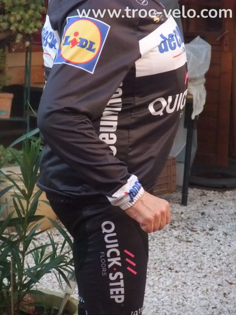 Tenue cycliste matelassée hiver  - 3