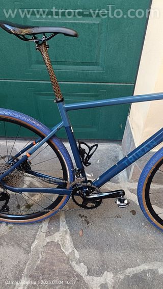 Vélo de route Gravel réversible Triban RC 520, Shimano 105 11 V - 2