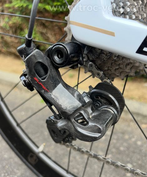 Groupe Campagnolo Super Record EPS 12v – Carbone / Disque / État neuf ⚠️ BAISSE DE PRIX ⚠️ - 7