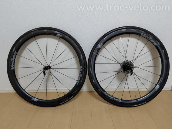 Paire de roues VISION METRON 40 SL Clincher 11 vitesses - Performance de Haut Niveau