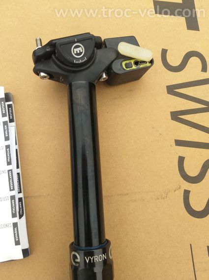 TIGE DE SELLE TELESCOPIQUE MAGURA VYRON 2021 30.9  31.6 410x125 - 3
