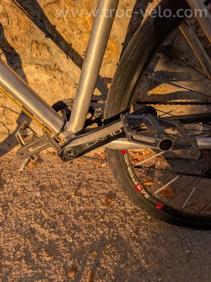 Vélo Gravel Flat-Bar Custom - Shimano Deore / DT Swiss - 4