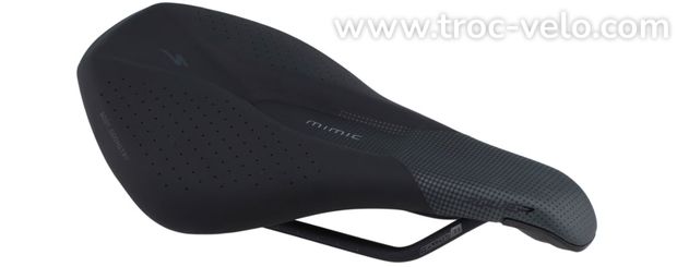 Selle SPECIALIZED POWER COMP W/MIMIC - 155 mm - Noir - 2