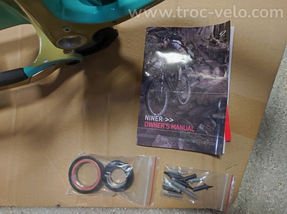 Cadre VTT NINER RIP 9 RDO 27.5 Carbon Enduro 140mm avec Amortisseur Rockshox Deluxe Ultimate - 9