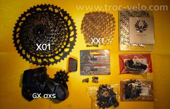Éléments de transmission Sram AXS
