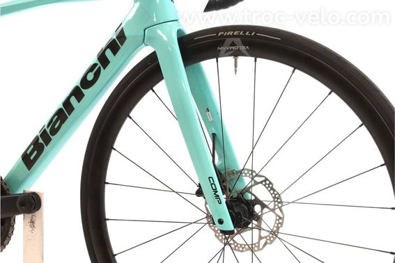 Produit Reconditionne    Bianchi Specialissima Comp Di2 12v    Bleu   Velo De Route   Tres Bon Etat - 5