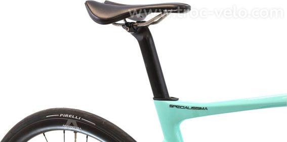Produit Reconditionne    Bianchi Specialissima Comp Di2 12v    Bleu   Velo De Route   Tres Bon Etat - 8