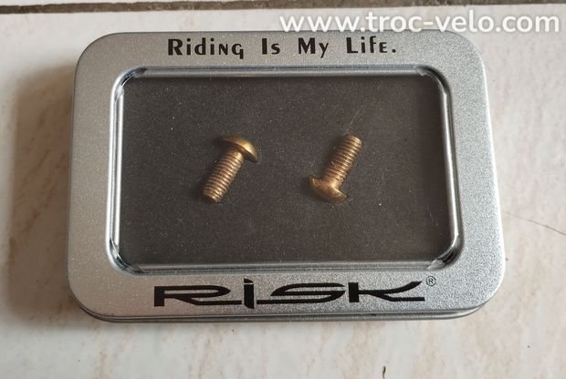 Kit vis titane RISK - M5x12mm  - 1