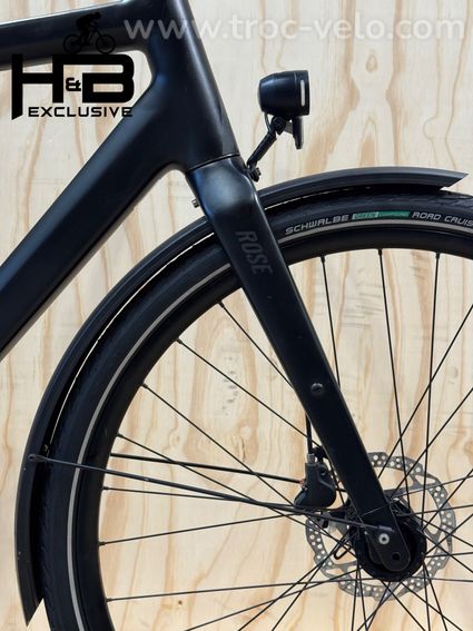 Rose Black Lava 2 Vélo trekking Shimano Alfine 2023 - 3