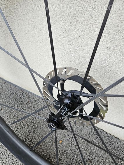 Paire de roues Newmen Streem Sprinter VONOA Disc Centerlock Tubeless PP12/100 - 12/142mm XDR  - 6