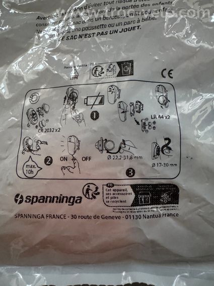 Spanninga kit sécurité & éclairage vélo - 3