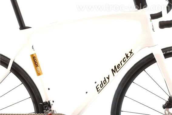 Produit Reconditionne    Eddy Merckx Mendrisio    Blanc   Velo De Route   Tres Bon Etat - 2