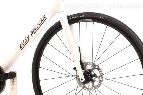 Produit Reconditionne    Eddy Merckx Mendrisio    Blanc   Velo De Route   Tres Bon Etat - 5