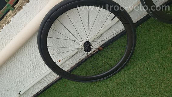 Paire de roues carbone Roval C38 (Moyeux DT Swiss 350) - Disc - 2