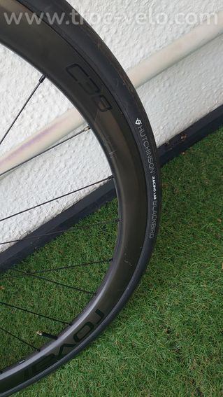 Paire de roues carbone Roval C38 (Moyeux DT Swiss 350) - Disc - 4