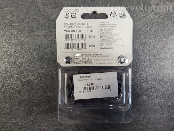 Paire de galets Shimano RD-M8000 11v - 2