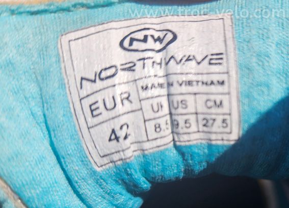 Chaussures route Northwave pointure 42 - 5