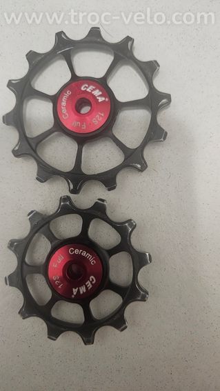 CEMA Galets de dérailleur 12V - Shimano - Dura-Ace (12-14T)