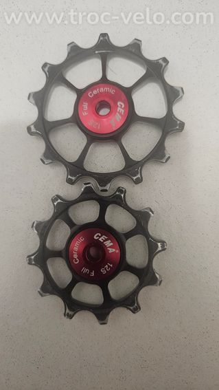 CEMA Galets de dérailleur 12V - Shimano - Dura-Ace (12-14T) - 2