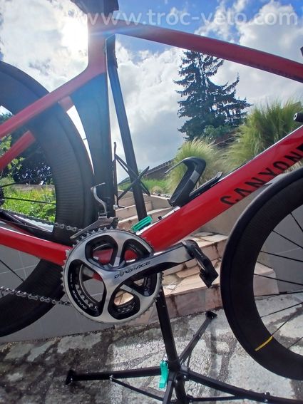 CANYON AEROD CF SLX DURA ACE taille 58 XL 2018 + roues MAVIC COMETE PRO CARBON SL DISC - 3