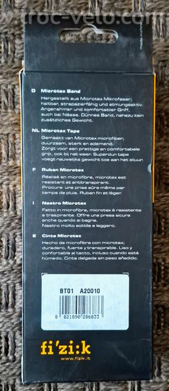 Ruban De Cintre Fizik Tempo Microtex Classic - Blanc - 2