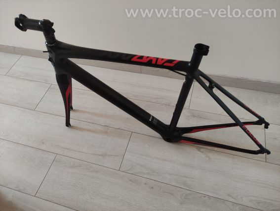 Kit cadre carbone route Focus Cayo t.M avec fourche - 2