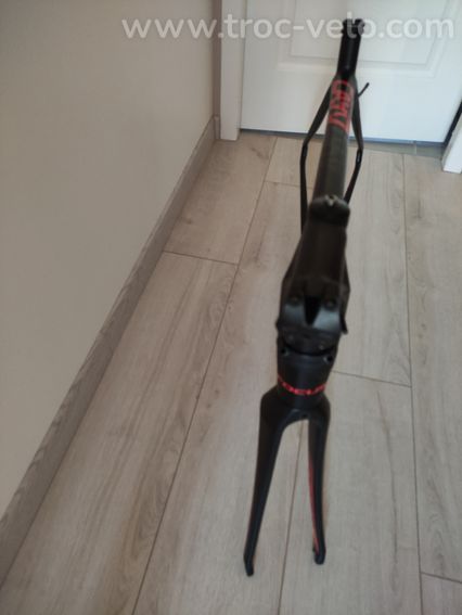 Kit cadre carbone route Focus Cayo t.M avec fourche - 6