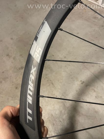 Roue arrière Vision trimax 35 alu - 4