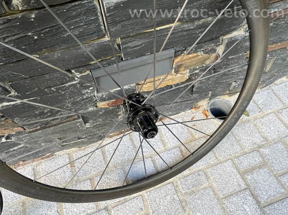 Paire roues vélo de route carbone Winspace Lún HYPER 23 SE R33 patins neuve - 3