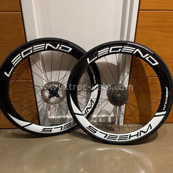 roues carbone Legend Wheels Premium 50 mm