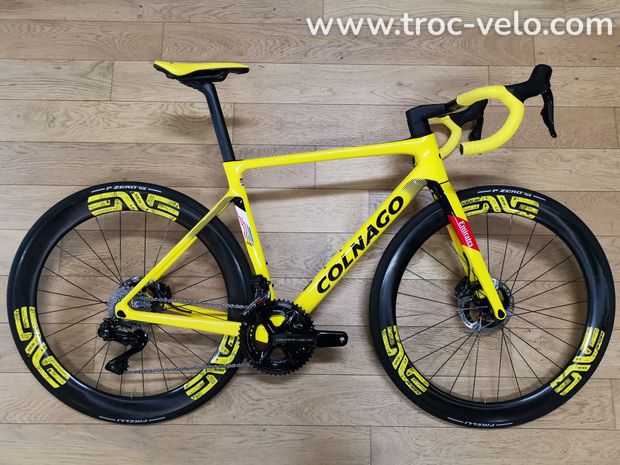 COLNAGO V4RS, DURA ACE DI2, ENVE SES 4.5, coloris TOUR DE FRANCE POGACAR - 1