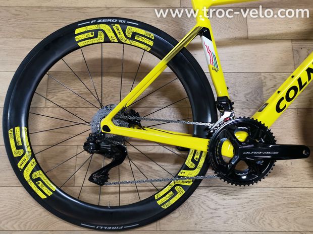 COLNAGO V4RS, DURA ACE DI2, ENVE SES 4.5, coloris TOUR DE FRANCE POGACAR - 2