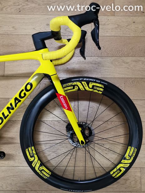 COLNAGO V4RS, DURA ACE DI2, ENVE SES 4.5, coloris TOUR DE FRANCE POGACAR - 3